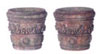 Dollhouse Miniature Flower Planter 2 Pcs, Green