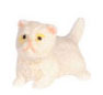 Dollhouse Miniature Persian Kitten, White