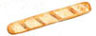 Dollhouse Miniature Baguette, 6 Pc, Large