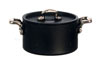 Dollhouse Miniature Teflon Pot, Black, L