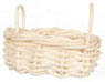Dollhouse Miniature Oval Basket, Medium, 6 Pc