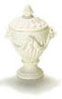Dollhouse Miniature Jardini?re, White, 2Pcs