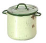 Dollhouse Miniature Pot, Large, Beige