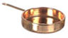 Dollhouse Miniature Skillet, Large, Copper