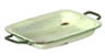 Dollhouse Miniature Rectangular Roaster, Beige