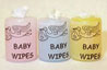 Dollhouse Miniature Baby Wipes, Pink