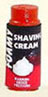 Dollhouse Miniature Foamy Shaving Cream - Can