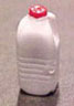 Dollhouse Miniature Half-Gallon Milk Bottle