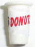 Dollhouse Miniature Donut Take Out Cup-Filled