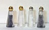 Dollhouse Miniature Salt & Pepper Shakers-Silver Top