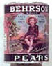 Dollhouse Miniature Behrson Pears ( 1 Lb. Can)