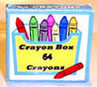 Dollhouse Miniature Box Of Crayons