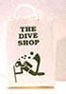 Dollhouse Miniature The Dive Shop  Shopping Bag