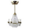 Dollhouse miniature WEDDING CAKE CHANDELIER, LED