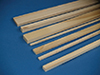 Dollhouse Miniature 12 Pc - 1/8" X 3/8" Pine Stripwood