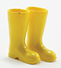 Yellow Rubber Boots