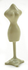 Dollhouse Miniature Dress Mannequin, Cream