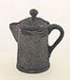 Dollhouse Miniature Black Coffee Pot