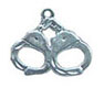 Dollhouse Miniature Small Handcuffs