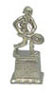 Dollhouse Miniature Girls Tennis Trophy