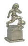 Dollhouse Miniature Girls Soccer Trophy