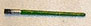 Dollhouse Miniature Paint Brush Green