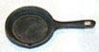 Dollhouse Miniature Black Small Frying Pan