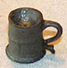 Dollhouse Miniature Mug-Pewter Color