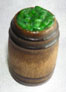 Dollhouse Miniature Barrel-Pickle-Aged
