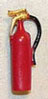 Dollhouse Miniature Fire Extinguisher, Small