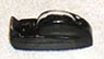 Dollhouse Miniature Scotch Tape Dispenser, Black