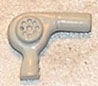 Dollhouse Miniature Hair Dryer, White