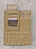 Dollhouse Miniature Adding Machine, Almond