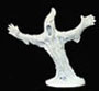 Dollhouse Miniature Ghost Statue White