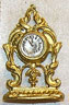 Dollhouse Miniature Clock, Mantle, Ornate