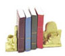 Dollhouse Miniature Shoe Bookends W/Books