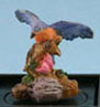 Dollhouse Miniature Bluebird (Hand Painted Bird Figure)