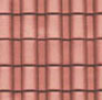Dollhouse Miniature Pattern Sheet Spanish Roof 14Inx24In
