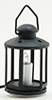 Dollhouse miniature BLACK LANTERN, 12V