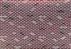 Dollhouse Miniature Used Brick, Red On White, 12X16