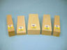 Dollhouse Miniature Basswood Block, 2 X 2 X 12