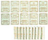 Dollhouse Miniature James, Henry, 10pc