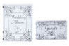 Dollhouse Miniature Wedding Book Set, 1pc