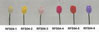 Dollhouse Miniature Tulip Stems-/Set Of 12