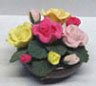 Dollhouse Miniature Rose Center Piece