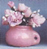 Dollhouse Miniature Pink Rosebud/Carnation.