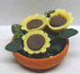 Dollhouse Miniature Sun Flower-Centerpiece (1-3/8)