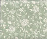 Dollhouse Miniature Wallpaper Cream Dandelions On Green