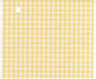 Dollhouse Miniature Pre-pasted Wallpaper, Yellow Check