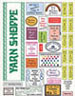 Dollhouse Miniature Yarn Shop Signs